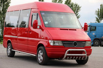 Mercedes Sprinter W901/902/903/904/905 1995–2006 Prednji zaščitni lok WT008 (nerjaveče jeklo) fotografija 3
