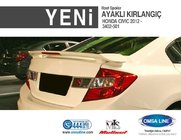 Honda Civic Sedan IX 2011–2016 Spojler Isikli za barvanje fotografija 2