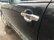 Mercedes E-class W210 1995–2002 Kromirane obloge kljuk vrat (4 kosi, nerjavno jeklo) Libao - ABS plastika fotografija 2
