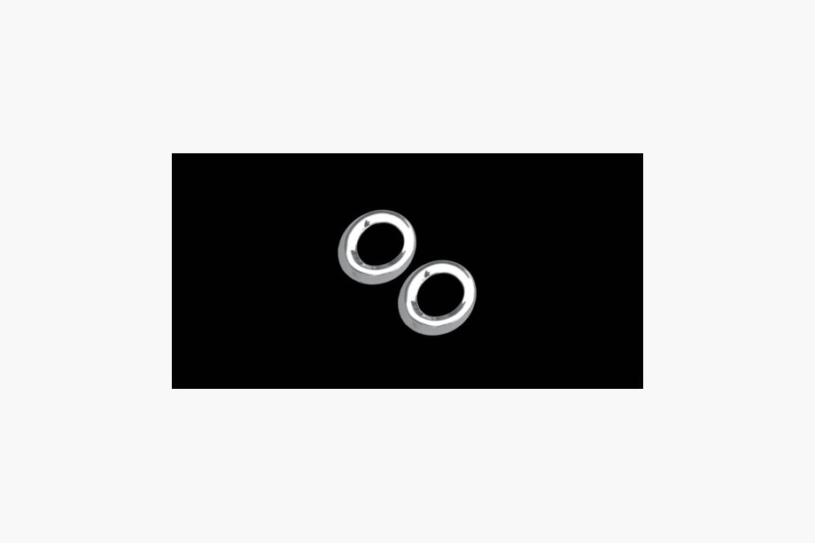 Mercedes ML W164 2005–2011 Kromirane okrasne obrobe meglenk (2 kosa, plastika) Image
