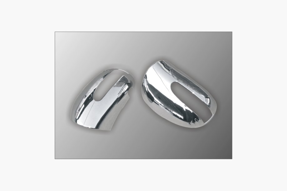 Mercedes ML W164 2005–2011 Kromirani pokrovi ogledal (2 kosa, nerjavno jeklo) Image