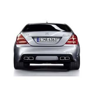 Izpušni zaključki AMG S63 fotografija 2