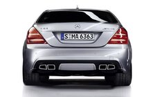 Mercedes S-class W221 2005–2013 Izpušni zaključki AMG S63 fotografija 2