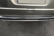 Mercedes Viano 2004–2014 Nerjaveča zaščitna letev zadnjega odbijača Črni krom OmsaLine (nerjavno jeklo) fotografija 1