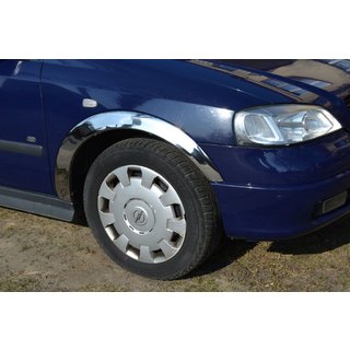 Nerjaveče obrobe blatnikov (4 kosi) Opel Astra G Classic 1998–2012 fotografija 1