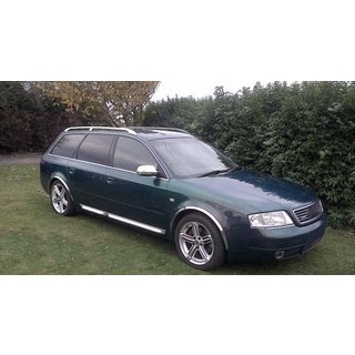 Nerjaveče obrobe blatnikov (4 kosi) Audi A6 C5 1997–2001 fotografija 4
