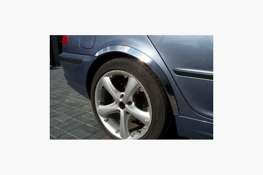 BMW serija 3 E46 1998–2006 Nerjaveče obrobe blatnikov (4 kosi) Image