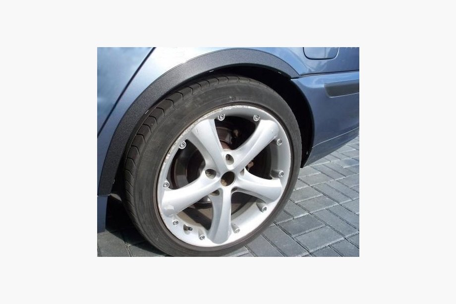 BMW serija 3 E46 1998–2006 Obrobe kolotekov (4 kosi, črne) Image