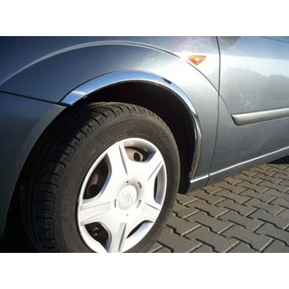 Nerjaveče obrobe blatnikov (4 kosi) Ford Focus I 1998–2005 fotografija 1