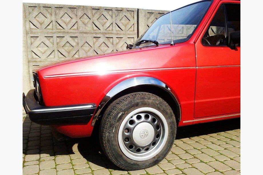 Volkswagen Golf 2 1983–1992 Nerjaveče obrobe blatnikov (4 kosi) Image