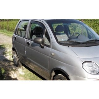 Obrobe kolotekov (4 kosi, črne) Daewoo Matiz 1998–2008 fotografija 1