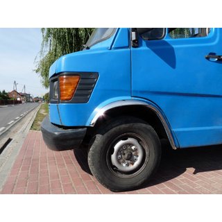 Nerjaveče obrobe blatnikov (4 kosi) Mercedes T1 (207-410) 1977–1995 fotografija 1