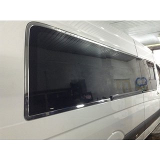Komplet okenskih obrob (nerjavno jeklo) Volkswagen Crafter 2006–2016 fotografija 1
