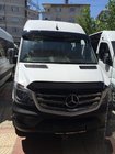 Mercedes Sprinter W906 2006–2018 Vizir za vetrobransko steklo na okvirju V1 (črni visok sijaj, 5 mm) fotografija 5
