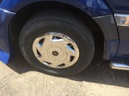 Mercedes Sprinter W906 2006–2018 OEM pokrovi koles iz nerjavnega jekla (za enojno os, 4 kosi) fotografija 3