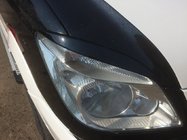 Mercedes Sprinter W906 2006–2018 Ravne veke za žaromete (črne, ABS, 2006-2013) fotografija 2