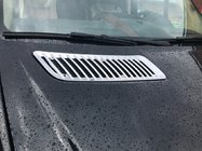 Mercedes Sprinter W906 2006–2018 Pokrov hladilne odprtine (2 kosa, ABS) fotografija 1
