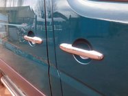 Volkswagen Crafter 2006–2016 Kromirane obloge kljuk vrat (4 kosi, nerjavno jeklo) Carmos – turško nerjaveče jeklo fotografija 2