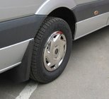 Mercedes Sprinter W906 2006–2018 OEM pokrovi koles iz nerjavnega jekla (za enojno os, 4 kosi) fotografija 4