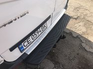 Volkswagen Crafter 2006–2016 Zaščitna letev zadnjega odbijača MAT (Omsa, nerjavno jeklo) fotografija 3