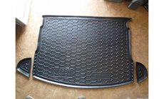 Nissan Qashqai 2007–2010 Gumijasta preproga za prtljažnik za polno rezervno kolo (Autogumm, guma) fotografija 1