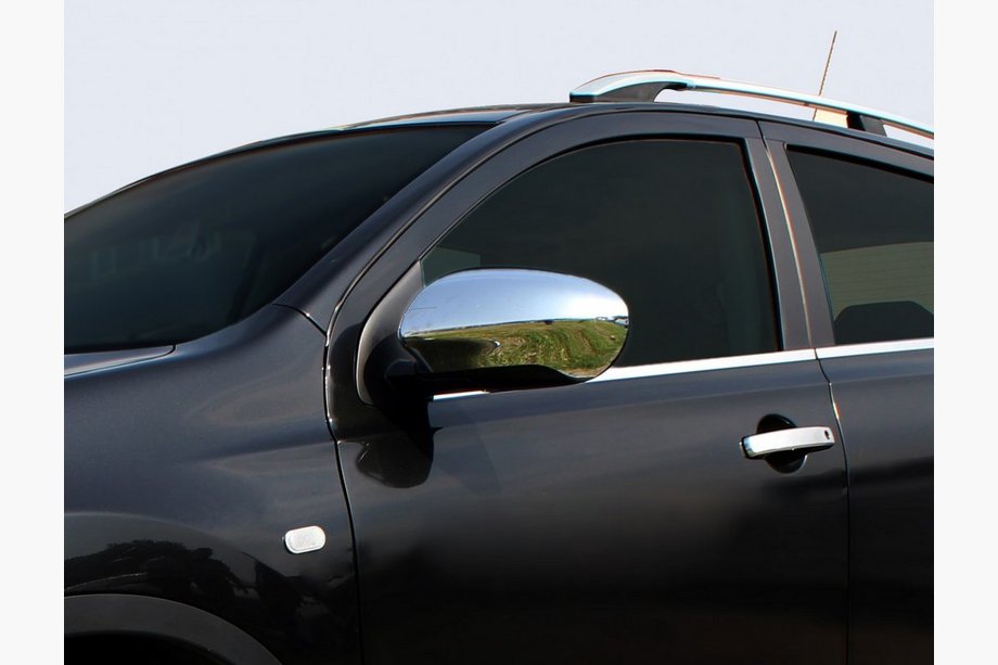 Nissan Qashqai 2010–2014 Kromirani pokrovi ogledal Carmos (2 kos, plast.) Image