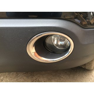 Obrobe meglenk (2 kos, nerjavno jeklo) Nissan Qashqai 2007–2010 fotografija 1