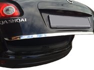 Nissan Qashqai 2010–2014 Obloga roba pokrova prtljažnika (inox) Carmos - turško nerjaveče jeklo fotografija 1