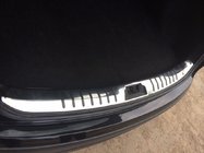 Nissan Qashqai 2010–2014 Notranja zaščitna obloga prtljažnika (nerjaveče jeklo, gumijasti vložki) fotografija 1