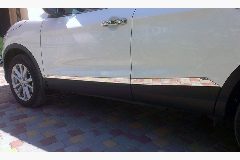 Nissan Qashqai 2014–2021 Vratne letvice OmsaLine (4 kos, nerjaveče jeklo) Image