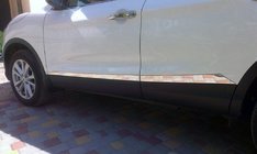 Nissan Qashqai 2014–2021 Vratne letvice OmsaLine (4 kos, nerjaveče jeklo) fotografija 1