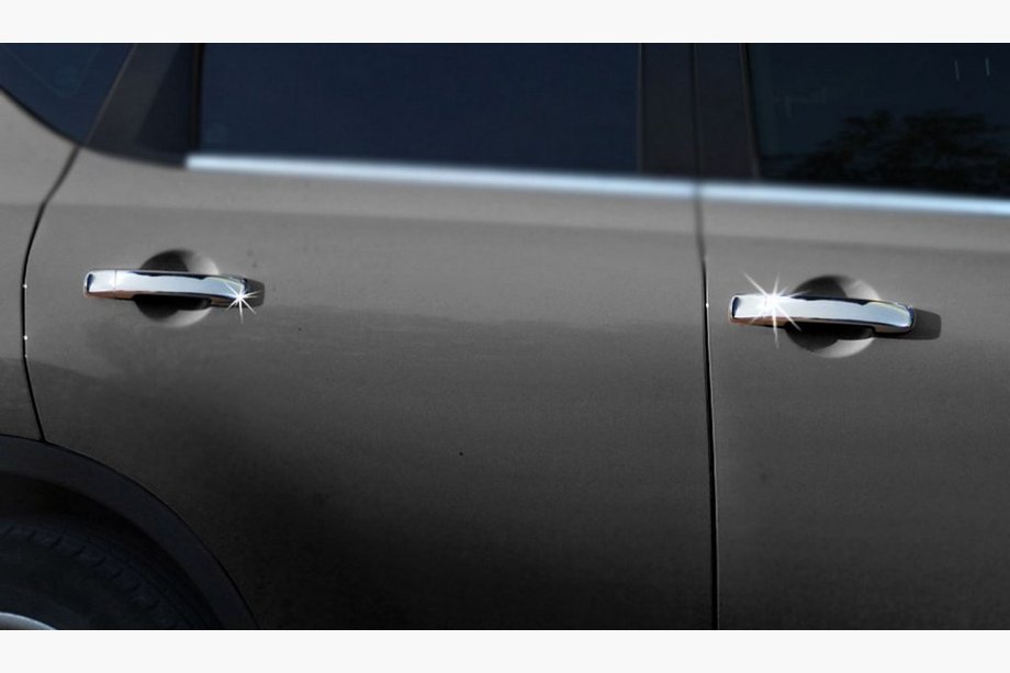 Nissan Qashqai 2010–2014 Kromirane obloge kljuk vrat (4 kosi, nerjavno jeklo) Brez čipa, OmsaLine - italijansko nerjaveče jeklo Fotografija 5