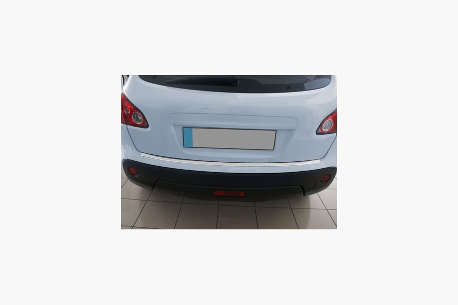 Nissan Qashqai 2007–2010 Zaščitna letev za zadnji odbijač OmsaLine (nerjaveče jeklo) Sijaj, standardna osnova Image