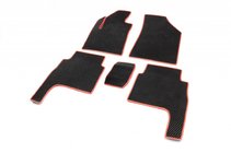 Hyundai Santa Fe 2 2006–2012 EVA avtomobilske preproge (črne) 2006-2010 fotografija 1