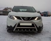 Nissan Qashqai 2014–2021 Prednji zaščitni lok WT003 (nerjaveče jeklo) fotografija 1