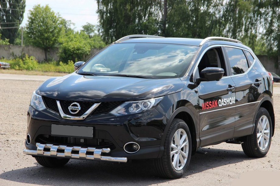 Nissan Qashqai 2014–2021 Sprednji zaščitni lok ST015 (nerjaveče jeklo) Image