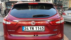 Nissan Qashqai 2014–2021 Zaščitna letev roba prtljažnika (nerjaveče jeklo) Carmos - turško nerjaveče jeklo fotografija 5