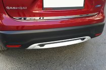 Nissan Qashqai 2014–2021 Zaščitna letev roba prtljažnika (nerjaveče jeklo) Carmos - turško nerjaveče jeklo fotografija 1