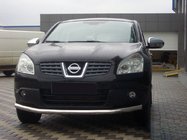 Nissan Qashqai 2007–2010 Sprednji zaščitni lok ST008 (nerjavno jeklo) fotografija 1