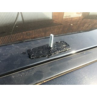 Kromirane strešne sani (2 kos, aluminij) Mitsubishi Grandis 2003–2011 fotografija 2