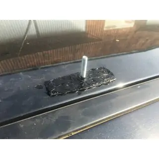 Kromirane strešne sani (2 kos, aluminij) fotografija 2