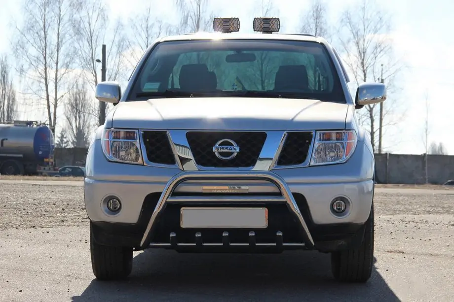 Nissan Pathfinder R51 2005–2014 Prednji zaščitni lok WT003 (nerjaveče jeklo) Fotografija 1