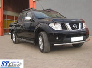 Nissan Navara 2006–2015 Sprednji zaščitni lok ST008 (nerjavno jeklo) fotografija 2