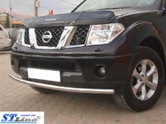 Nissan Navara 2006–2015 Sprednji zaščitni lok ST008 (nerjavno jeklo) fotografija 5