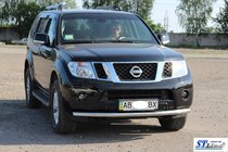 Nissan Navara 2006–2015 Sprednji zaščitni lok ST008 (nerjavno jeklo) fotografija 7