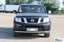 Nissan Navara 2006–2015 Sprednji zaščitni lok ST008 (nerjavno jeklo) fotografija 8