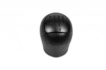 Renault Symbol 1999–2008 Gumb prestavne ročice 5-stopenjski (črna+črna) fotografija 1