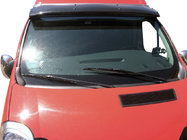 Renault Trafic 2001–2015 Vizir na vetrobransko steklo (črn sijaj, 5 mm) fotografija 1
