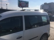 Volkswagen Caddy 2010–2015 Kromirane strešne vzdolžne letve fotografija 6