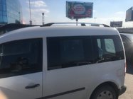 Volkswagen Caddy 2010–2015 Kromirane strešne vzdolžne letve fotografija 7